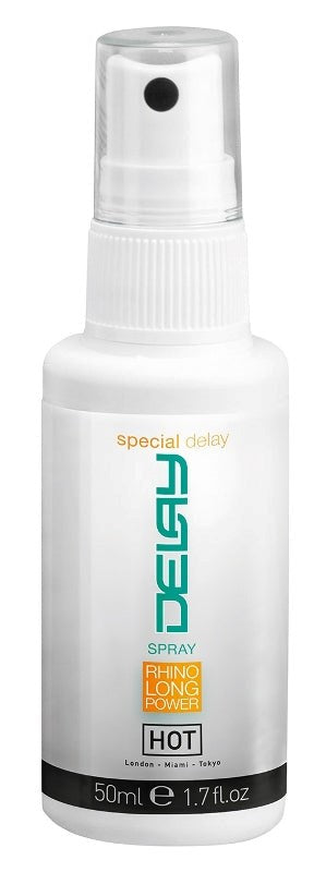 Hot Delay Spray 50ml Slide Into Pleasure - - Delay and Excite Sprays