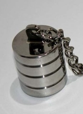 Hells Couture Hung Low Steel Ball Stretcher Heavy Steel Weight Design - Ball and Cock Toys