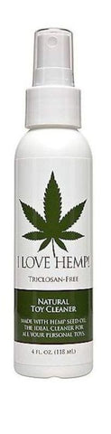 Swiss Navy I Love Hemp Natural Sex Toy Cleaner 118ml Hemp Seed Oil - Lubricants and Lotions