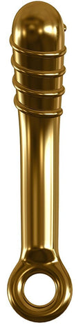 Pipedream Icicles Gold Edition G05 Vibrating Dildo - Anal Dildos