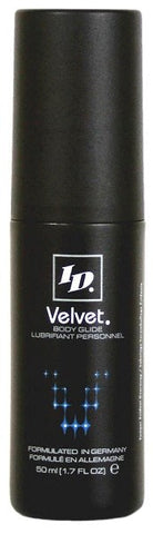 ID Lubes Velvet Silicone Based Lubricant Ultra Smooth Long Lasting Formula - Silicone Based Lubes