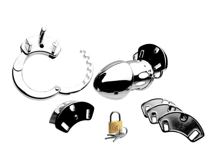Incarcerator Adjustable Locking Chastity Cage - - Male Chastity