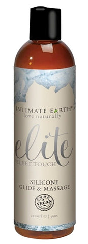 Intimate Earth Elite Glide and Massage 120ml Silicone Personal Lubricant - Silicone Based Lubes