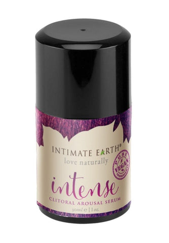 Intimate Earth Intense Clitoral Arousal Serum 30ml Natural Peppermint - Delay and Excite Sprays