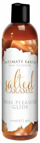 Intimate Earth Oral Pleasure Glide 4 oz Flavored Water Based Lubricant - Water Based Lubes