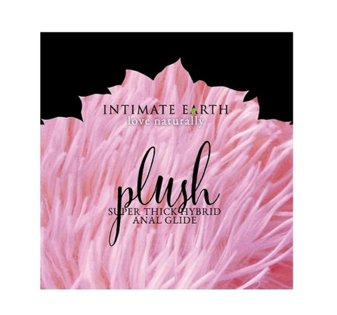 Intimate Earth Plush Super Thick Hybrid Anal Glide Non Drip Formula - Water Based Lubes
