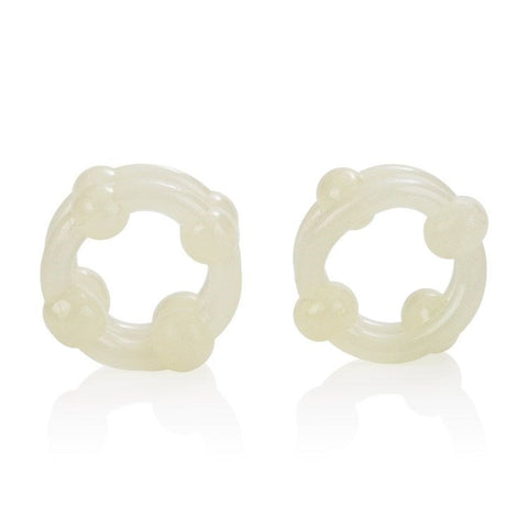 California Exotics Island Ring Double Stacker Mens Cock Ring Dual Enhancement - Cock Rings