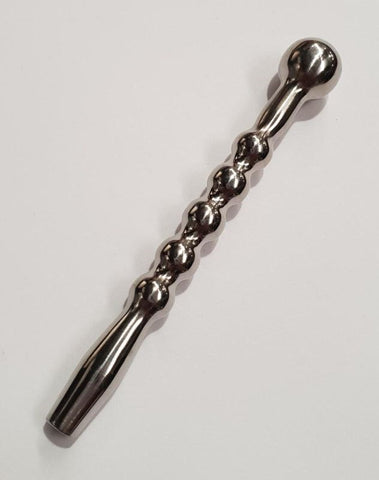 Hells Couture Jalopnik Cum Thru Penis Plug Bulbed Waved Steel Design - Penis Plugs
