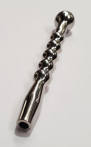 Hells Couture Jalopnik Cum Thru Penis Plug Bulbed Waved Steel Design - Penis Plugs