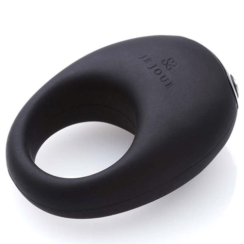 Je Joue Mio Cock Ring Black with 5 Speeds and 7 Vibration Patterns - Cock Rings