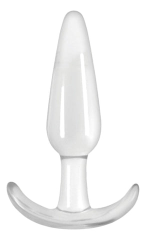 NS Novelties Jelly Rancher T Plug Smooth Clear Anal Butt Plug - Butt Plugs