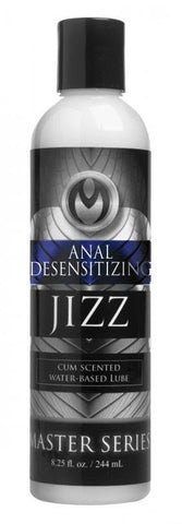 XR Brands Jizz Cum Scented Anal Numbing Desensitizing Lube White Formula - Anal Lubes