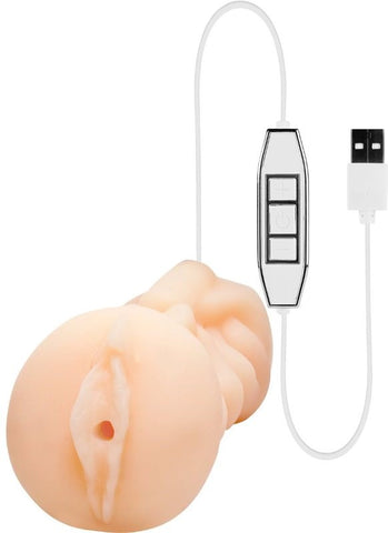 NANMA Corporation Jizz Masturbator Vanessa S with Vibrating Bullet - Masturbators and Strokers