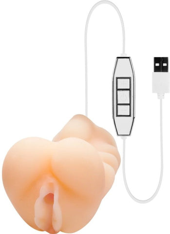 NANMA Corporation Jizz Vibrating Masturbator Jessica R USB Powered - Masturbators and Strokers