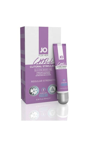 System Jo Chill Clitoral Stimulant 10ml Cooling Enhancement Gel - Delay and Excite Sprays