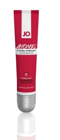System Jo JO Clitoral Gel Atomic 0.34 Oz Warming Stimulant - Silicone Based Lubes