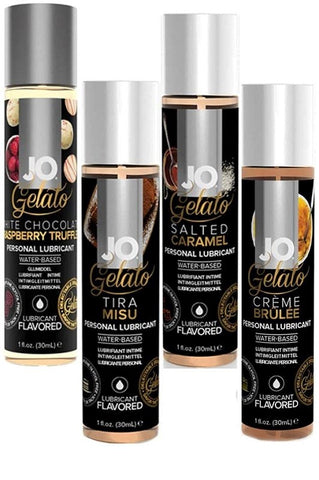 System Jo JO Gelato Water Based Personal Lubricant 30ml Flavored Formula - Water Based Lubes