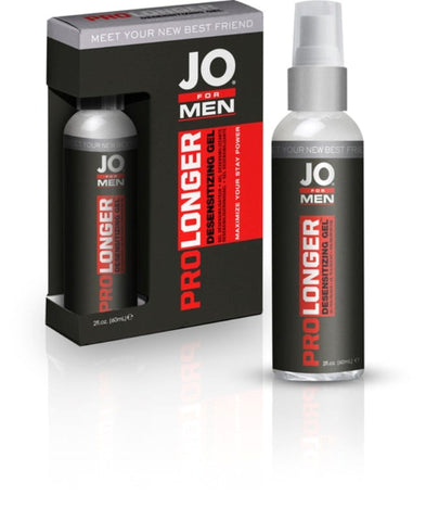 System Jo Prolonger Gel for Him with Natural Numbing Formula - Delay and Excite Sprays