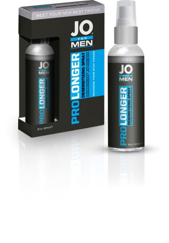 System Jo Jo Prolonger Male Delay Spray for Him with Fast Acting Formula - - Delay and Excite Sprays