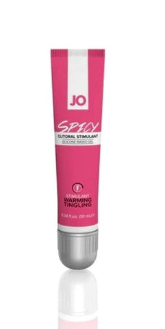 System Jo JO Spicy Clitoral Gel Warming 0.34 Oz / 10 ml Stimulating Gel - Silicone Based Lubes
