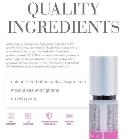 System Jo Vaginal Tightening Serum 50ml Botanical Intimate Enhancement - Delay and Excite Sprays