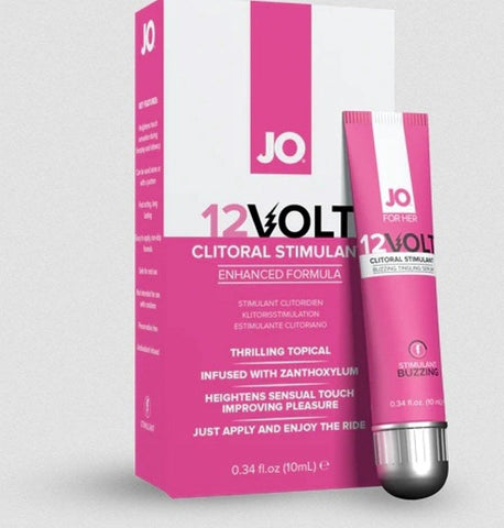 System Jo JO Volt 12Volt 10ml Stimulating Serum with Tingling Sensation - Delay and Excite Sprays