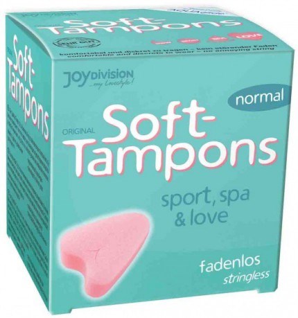 JoyDivision Soft Tampons Normal String Free Menstrual Protection - Condoms