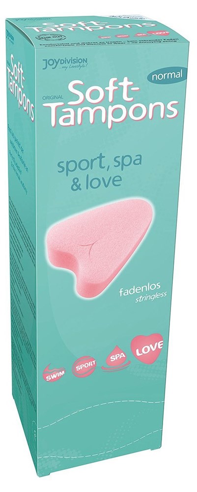 JoyDivision Soft Tampons Normal String Free Menstrual Protection - - Condoms