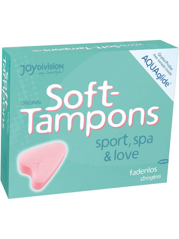 JoyDivision Soft Tampons Normal String Free Menstrual Protection - - Condoms