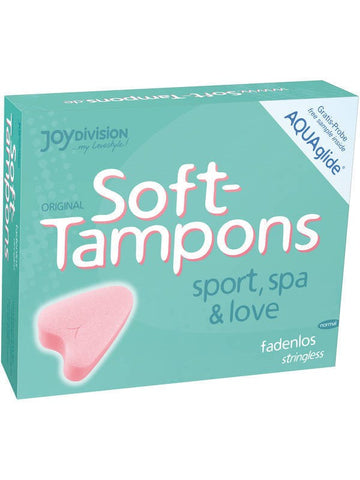 JoyDivision Soft Tampons Normal String Free Menstrual Protection - Condoms