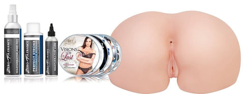 Evolved Kendra Lust Life Size Ass Stroker with Vagina Dual Entry Design - Realistic Butts And Vaginas