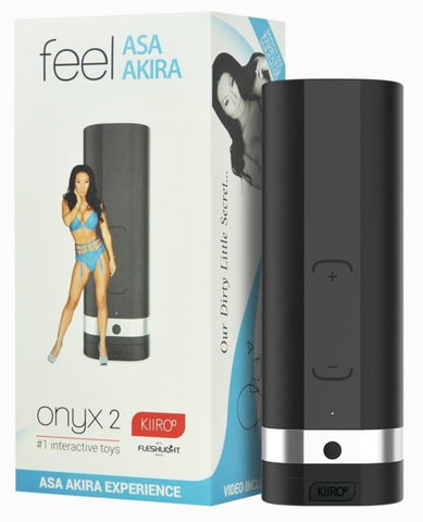 Kiiroo Onyx 2 Asa Akira Experience Interactive Male Masturbator - Masturbators and Strokers