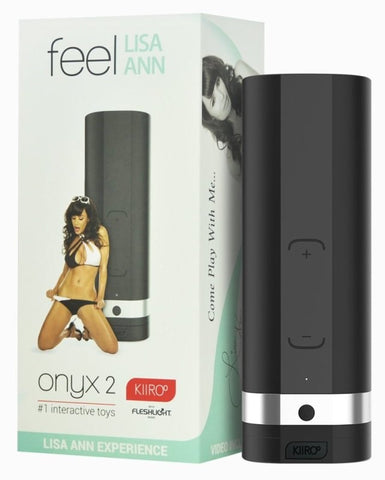 Kiiroo Onyx 2 Lisa Ann Experience Interactive Male Masturbator - Masturbators and Strokers