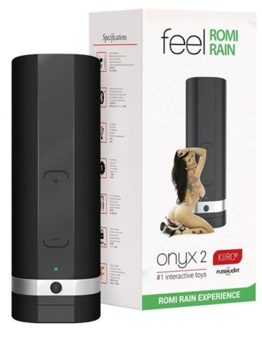 Kiiroo ONYX 2 Romi Rain Experience Interactive Teledildonic Masturbator - Masturbators and Strokers