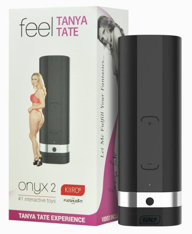 Kiiroo Onyx 2 Tanya Tate Experience Interactive Male Masturbator - Masturbators and Strokers