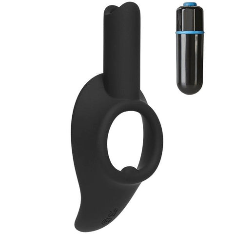Doc Johnson Kink Cock Jock Silicone C Ring 38mm Vibrating 10 Speed - Vibrating Cock Rings