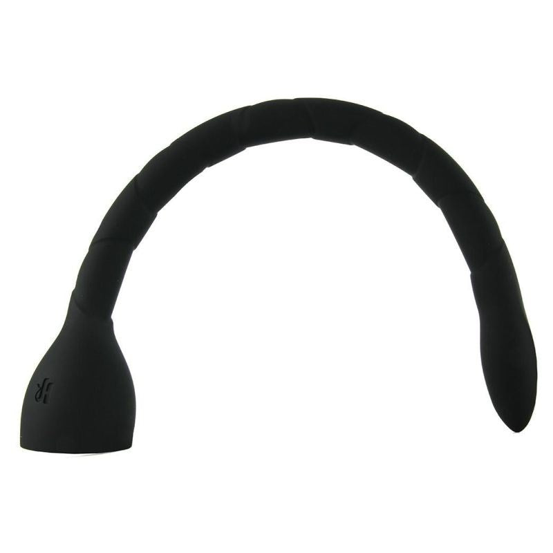 Kink in Deep Silicone Anal Snake Black Feel The Perfect Fit - - Anal Dildos