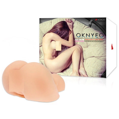 Kokos Real Hip Oknyeo Real Sensation Male Masturbator with Dual Entry - Realistic Butts And Vaginas