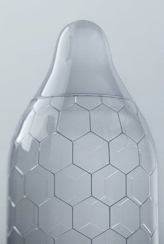 Lelo HEX Original Condoms with Hexagonal Structure Technology - Condoms