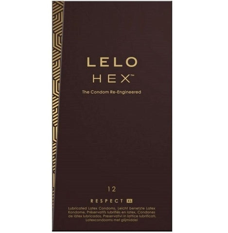 Lelo Hex Respect Condoms Daily Cock Ring Deal with Hexagonal Technology - Condoms