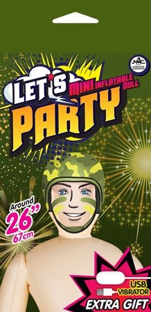 Let's Party Mini Vibrating Doll Ryan - Love Dolls