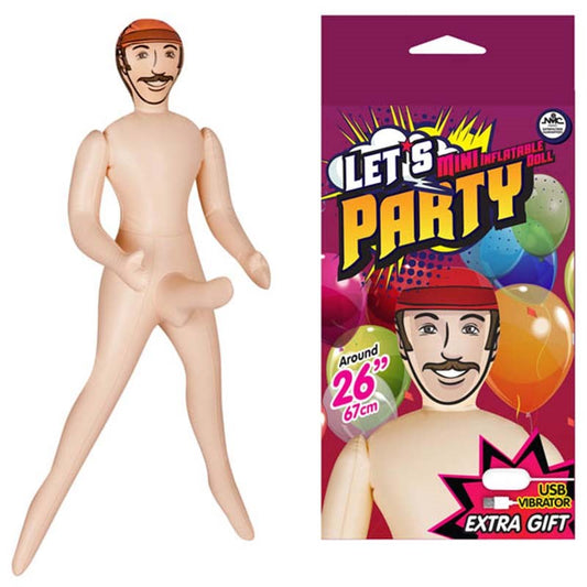 Let's Party Mini Vibrating Adult Love Doll Wooly - - Love Dolls