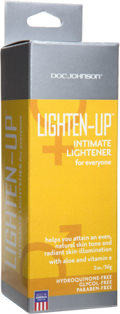 Doc Johnson Lighten Up Anal Lightening Cream For Everyone Gentle Hyperpigmentation - Delay and Excite Sprays