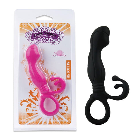 Aphrodisia Little Turtle Prostate Stimulator Rose Flexible Perineum Arm - Prostate Toys