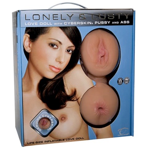 Topco Lonely And Lusty Inflatable Love Doll with CyberSkin Technology - Love Dolls