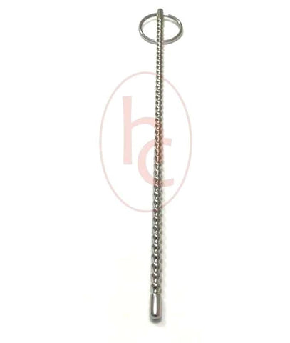 BDStyle Long Shanks Beaded Urethral Sound 190mm Stainless Steel - Penis Plugs