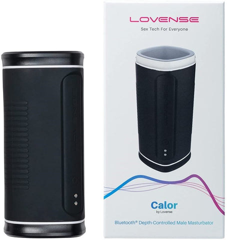 Lovense Calor Bluetooth Control Blowjob Male Masturbator - Masturbators and Strokers