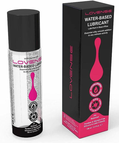 Lovense Water Based Adult Lubricant 100ml Premium Toy Compatible Formula - Water Based Lubes