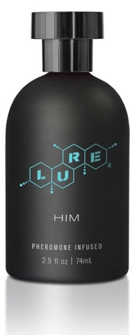 Topco Lure Black Label for Him Pheromone Personal Scent with Alpha Androstenol - Delay and Excite Sprays