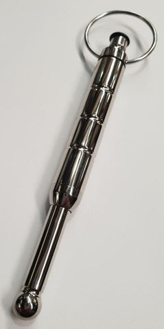 Hells Couture Lusta Vibrating Urethral Sound Medical Grade Steel - Penis Plugs